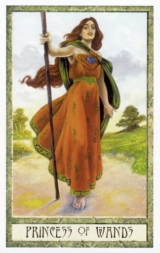 Princess of Wands Princess of Wands