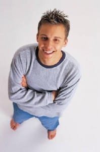 young man - knight