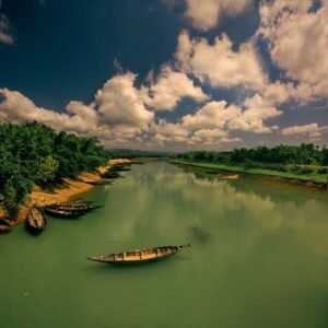 boat and river